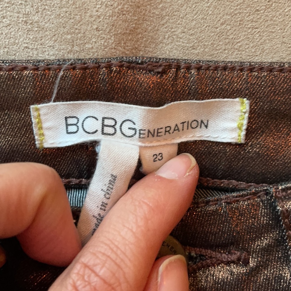Bcbgeneration Copper Coated Jeans - image 3